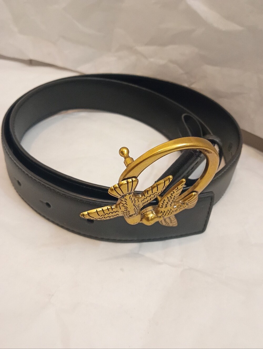Pinko Love Bird Thin Belt Size M Women's